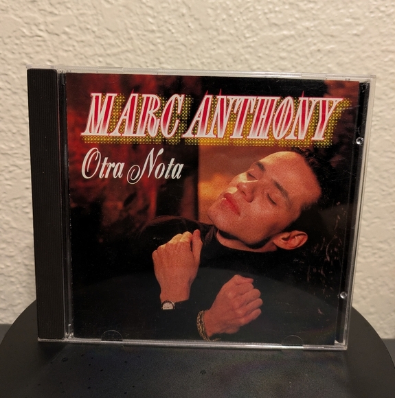Sony CD - Marc Anthony Otra Nota - Black and Red - Picture 2 of 5